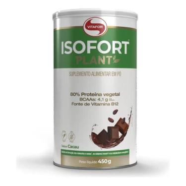 Imagem de Proteína Vegetal Isofort Plant Cacau 450g Vitafor - Congratulations St