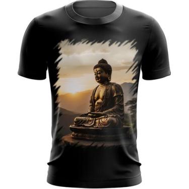 Imagem de Camiseta Dryfit Estátua de Buda Iluminado Religião 20 - Kasubeck Store
