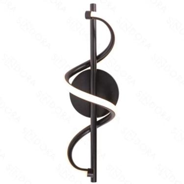 Imagem de Arandela Dcb03105 13W 3000K Fluxo Luminoso 910LM Autovolt Preto Casa Chafariz