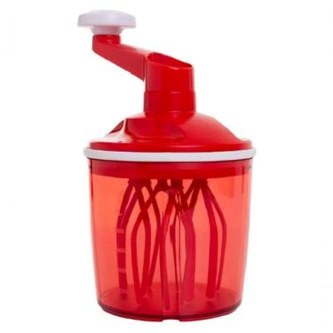 Imagem de Batedor Manual Speedy Chef Chili 1,2L para Bater e Misturar em Plástico com Base Antide...