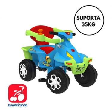 Imagem de Quadriciclo Smart Quad Azul Veiculo Presente Azul Bandeirante