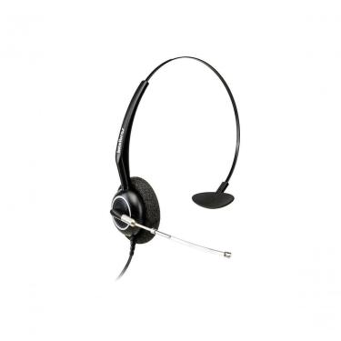 Imagem de Headset Mono USB Intelbras THS 55 para Chamadas com Microfone Eletreto, Cápsula Dinâmic...