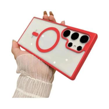 Imagem de Capa Magnética Fosca Com Bumper De Acrílico Para Samsung Galaxy S25 S2