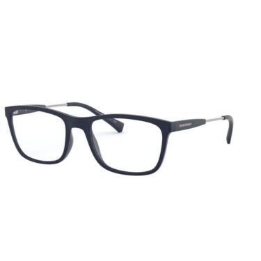 Imagem de Armação Óculos Empório Armani Ea3165 5754 55  Fosco-Masculino