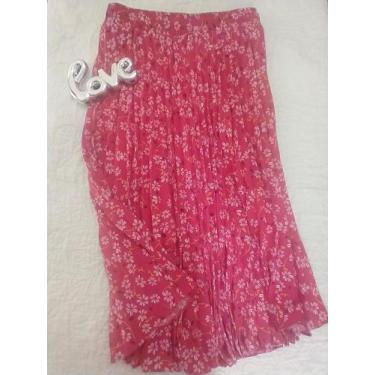 Imagem de Saia  plissada midi - Look do dia