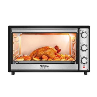 Imagem de Forno Elétrico Mondial 60 Litros Family Grill Preto FRN-60-BI - 127 Volts