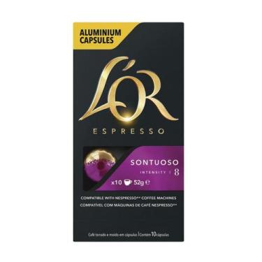 Imagem de Cápsulas Café LOR Nespresso 10 Unidades Intensidade 7 a 13 Regular Ori