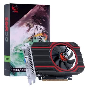 Imagem de Placa de Vídeo PCYes NVIDIA GeForce GT 740, 4GB DDR5, 128 Bits - PA740GT12804D5FZ