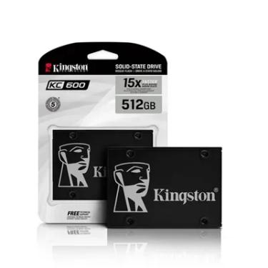 Imagem de SSD  512gb 2.5 Sata 3 550mb/s Leit - 520mb/s Grav Kc600 Skc600/512g Kingston
