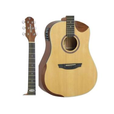 Imagem de Violão Strinberg SD-201HCR NS Folk Elétrico Natural Fosco Anatômico c/