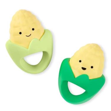 Imagem de Kit Chocalhos Brinquedo Musical Maracas Milho (3m+) Skip Hop