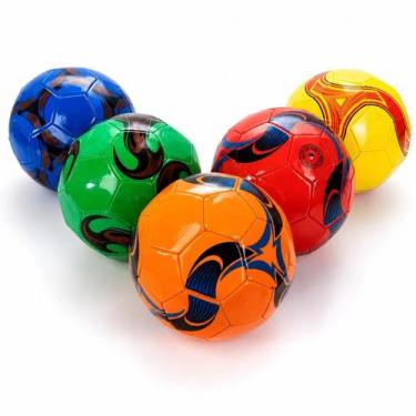 Imagem de Bola Futebol Infantil Campo Escola Recreação Cores Sortidas - Hai Bras
