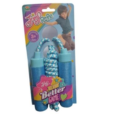 Imagem de Pula Corda Infantil Brinquedo - JKS TOYS, Azul