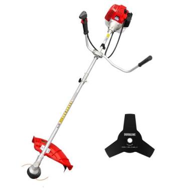 Imagem de Roçadeira Toyama TBC52SX Premium 51,6cc 2T Gasolina + Lâmina 3 Pontas 