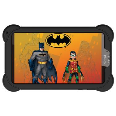 Imagem de Tablet Philco Batman Kids 16GB, 1GB RAM, Tela de 7" e Android 9 Bivolt
