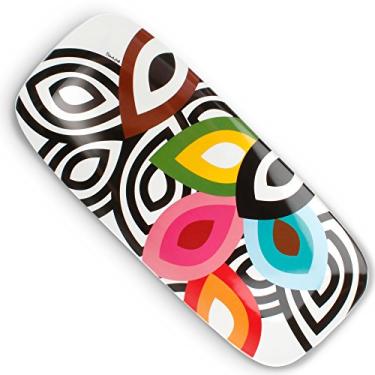 Imagem de French Bull Travessa Retangular de 48 cm - Melamina, Esmaltado, Retangular com Padrão de Folha, Prato