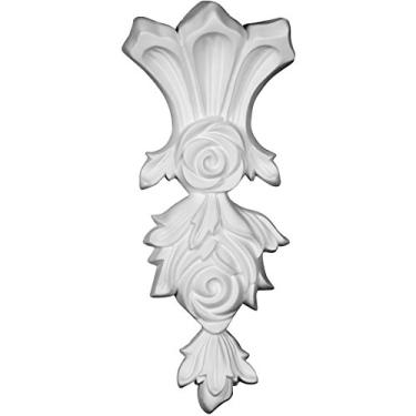 Imagem de Ekena Millwork Onlay de zimbro ONL05X10X02JU 10 1/2" L x 10 1/8" A x 2" P, primer de fábrica branco