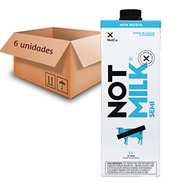 Imagem de 6x Leite Vegetal NOT MILK Semi Desnatado 1L