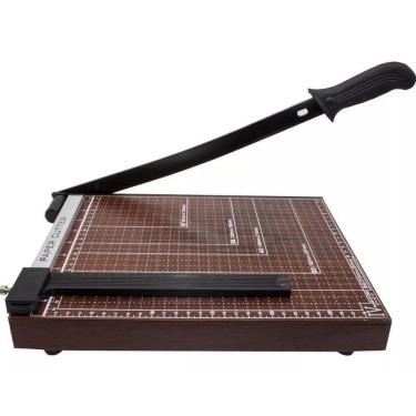 Imagem de Guilhotina Base Em Madeira 30Cm Papel A4 B5 A5 B6 E B7