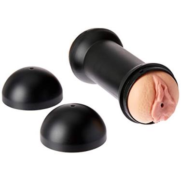Imagem de Vipmix Masturbador Cyberskin Double Pumped Iron Anal And Vaginal