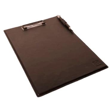 Imagem de Prancheta A4 WorkSpace - b-spoke Brasil - Couro Legítimo (Tabaco)