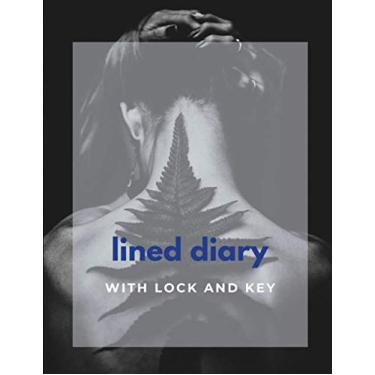 Imagem de Lined Diary With Lock And Key: 200 Pages Diary / 100 Sheets Blank Lined Diary Handwriting Note Pads For Teachers , Kids , Boy , Kids & Kindergarten ... Size , quad, clothes inside, rack, pockets