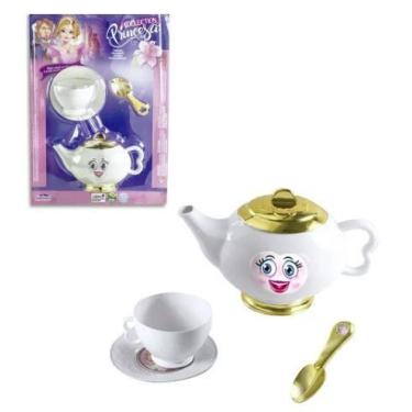 Jogo de chá infantil de porcelana  Toy tea set, Porcelain tea set, Mini  tea set