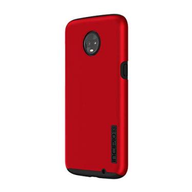 Imagem de Incipio Capa DualPro MT-454-RBK para Motorola Moto Z3 Play – Capa certificada (vermelha/preta) [Extremamente robusta I Shock Absorbing I Soft-Touch Coating I Hybrid]