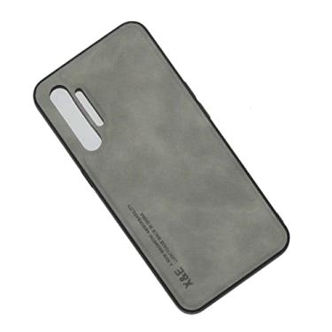 Imagem de Kepuch Silklike Capa para Oppo K5/Realme X2/Realme XT - Case Placa de Metal Embutida para Oppo K5/Realme X2/Realme XT - Cinza