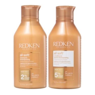 Imagem de Kit Redken All Soft Shampoo 300ml+ Condicionador 250ml