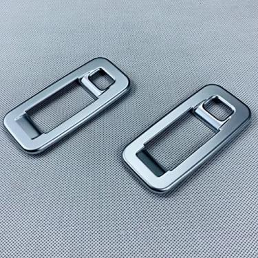 Imagem de Xodouhi Acessórios interiores de carro aptos para Toyota Sienna 2021 2022 capa de decoração de moldura de luz de teto traseira (prata)