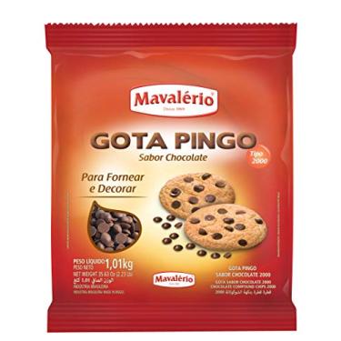 Imagem de Gota Pingo Sabor Chocolate Tipo 2000 1,01kg - Mavalerio