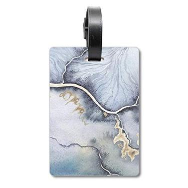 Imagem de Tinta, sombreamento, aquarela, abstrata, mala, etiqueta para bagagem, cartão de bagagem, etiqueta
