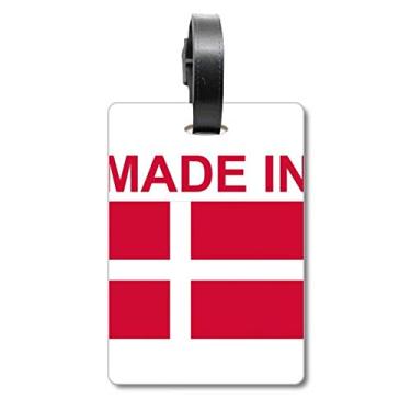 Imagem de Made In Denmark Country Love Mala de Bagagem Etiqueta de Bagagem Etiqueta de Scutcheon