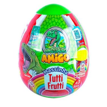Imagem de Massa de Modelar - Tutti Frutti - Dinossauro Amigo - Super Toys