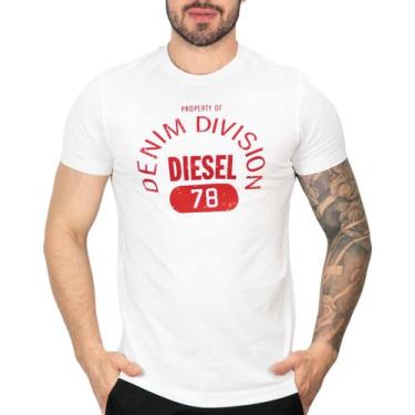 Imagem de Camiseta Diesel Denin Branca