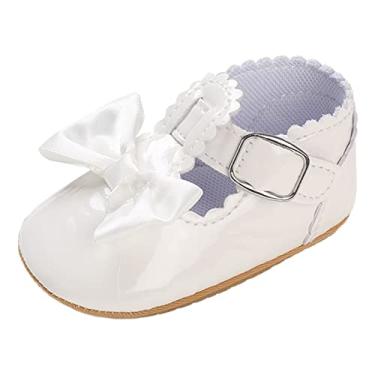 Imagem de Sandálias infantis para meninos tamanho 8 planas simples para 324 m andadores sandálias para meninas sapatos de verão meninos criança chinelo, Branco - A, 0-6 Months Infant