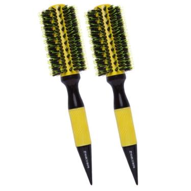 Imagem de 2UN Escova Thermal Ceramica Basic Yellow 57MM Marco Boni