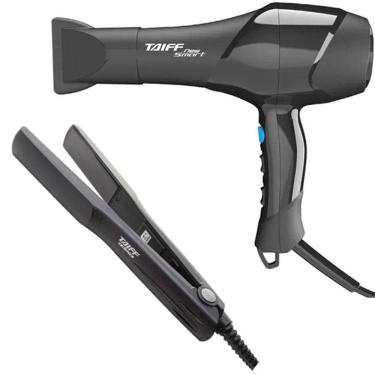 Imagem de Kit Taiff - Secador New Smart 1700W 220V + Prancha Alisadora Ceramica 180ºc Biv