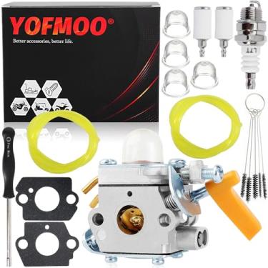 Imagem de Yingshop Carburador compatível com Ryobi Homelite Zama C1U-H60 25cc 26cc 30cc aparador de cordas soprador de cortador de escova 3074504 308054003 308054004 308054008 308054012 308054015 3 08054 028 308054032 985624001