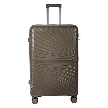 Imagem de Mala Média (23KG) em Polipropileno 4 rodas 360º - Ultraleve Bali (Marrom)