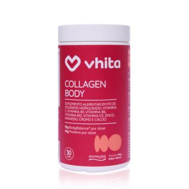 Imagem de Colágeno Hidrolisado e Isolado Proteína Body Balance 15g Com Vitaminas, 30 doses - Vhita