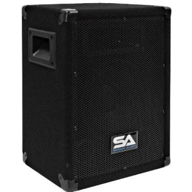 Imagem de Seismic Audio - Alto-falante de banda de áudio PA DJ Pro de 8 polegadas 75 watts - Use como monitor principal ou monitor - Karaokê