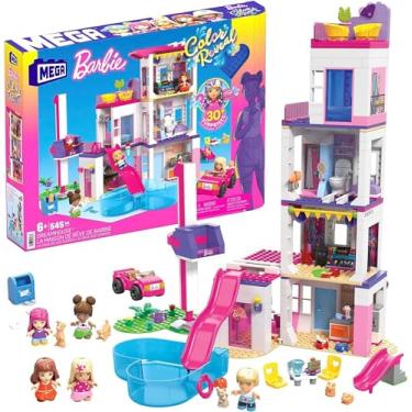 Imagem de Mega Construx Barbie Jogo de construção A Casa dos Sonhos, Modelo:HHM01, Cor: Multicolorido