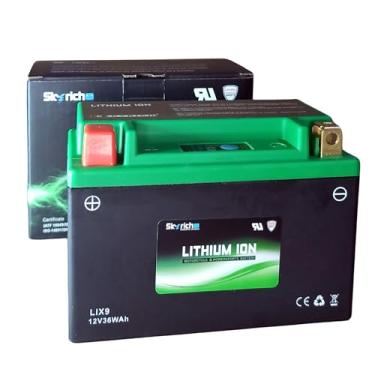 Imagem de Bateria SkyRich Lítio – LIX9 – CCA 135A (YTZ14S / YTZ12S / YT12A-BS / YTX9-BS / YTX9)