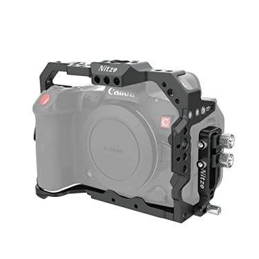 Imagem de Nitze Gaiola R5C para Câmera Canon R5 C / R5 com Fixação de Cabo HDMI/USB-C e Trilhos NATO Integrados - T-C03B