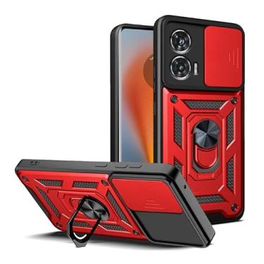 Imagem de Capa Case Capinha Anti Impacto para Motorola Edge 50 Fusion 5g - Protetora Militar (VERMELHO)