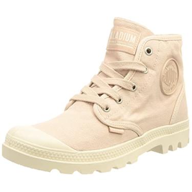 Imagem de PALLADIUM Boots Women's Pampa Hi Canvas Boots, Rose Smoke, 8