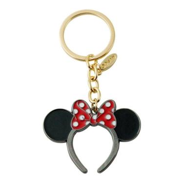 Imagem de Chaveiro Chaveirinho Metal Tiara Minnie Mouse 4.5cm - Disney