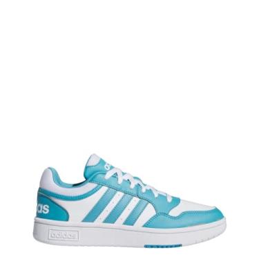Imagem de Adidas Sapatos Hoops 3.0, Branco nuvem/azul preloved B, 37